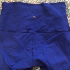 Royal Blue Lululemon leggings
